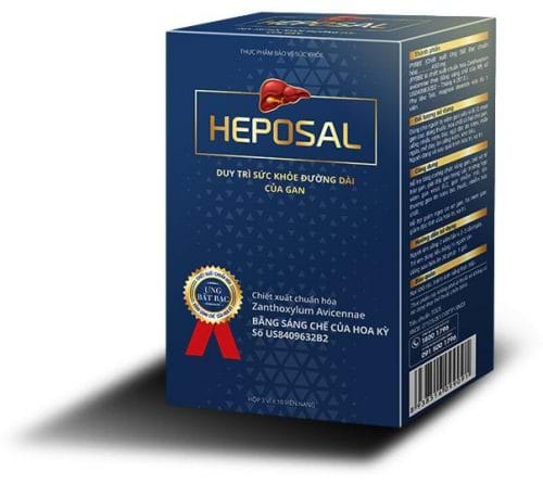 TPBVSK HEPOSAL là sản phẩm giúp hỗ trợ phục hồi và bảo vệ tế bào gan 